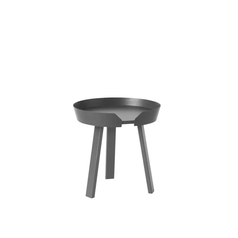 Around Masă Laterală/Sofa de masă Small Anthracite - Muuto Preferatul clienților
