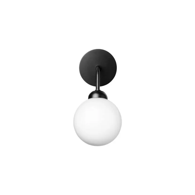 Discount Aplică Apiales, negru/opal, înălțime 24 cm - Nuura