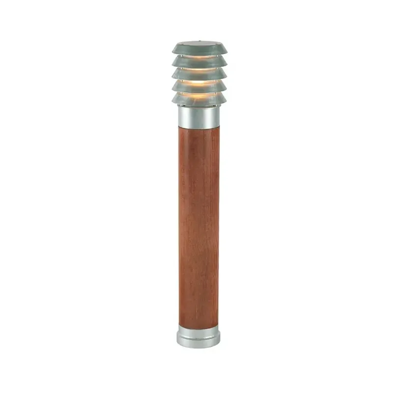 Alta Lampadare Exterior Large Wood/Galvanised - Norlys Reduceri