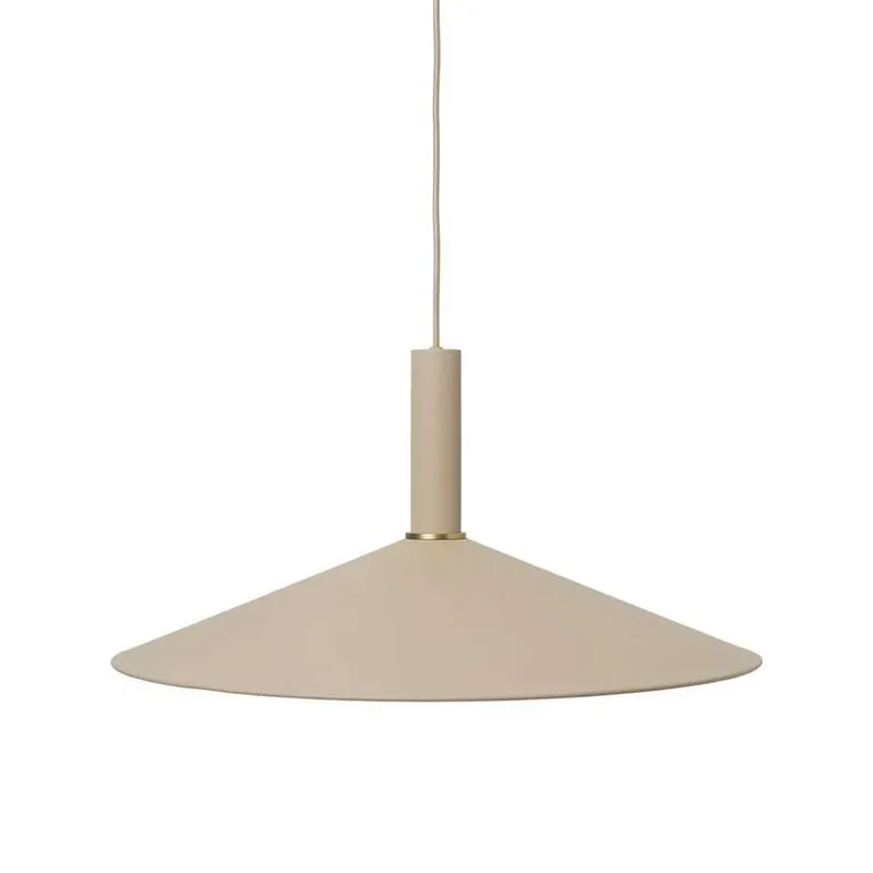 Collect Lustră Pendul Angle Low Cashmere - Ferm Living Reducere de preț