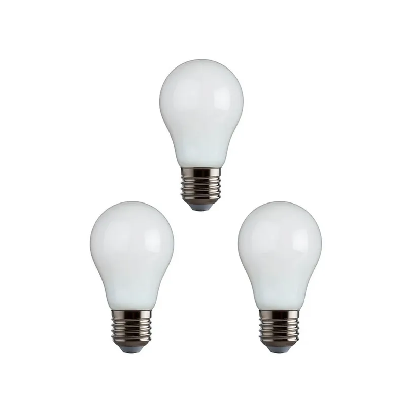 3-pack Bec LED 4W (470lm) Opal CRI95 Reglabil E27 - e3light Preț mic