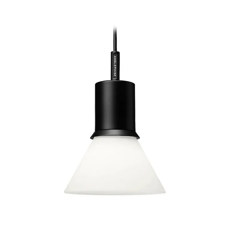Preț promoțional Lampă suspendată Type 80, negru/alb opal/mat - Anglepoise