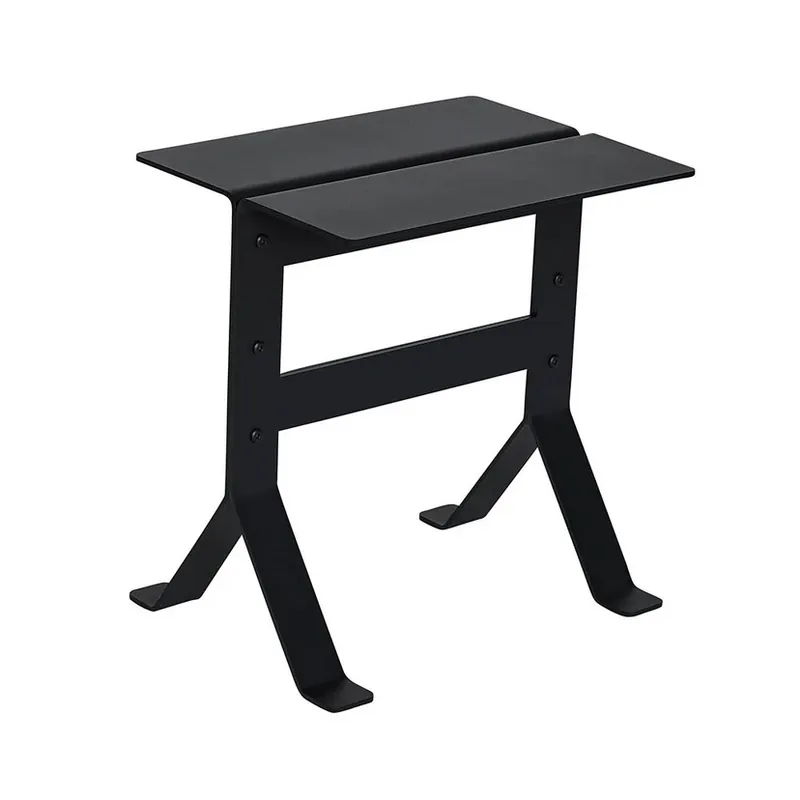 Fold Masă Laterală Negru - Hübsch Lichidare de stoc
