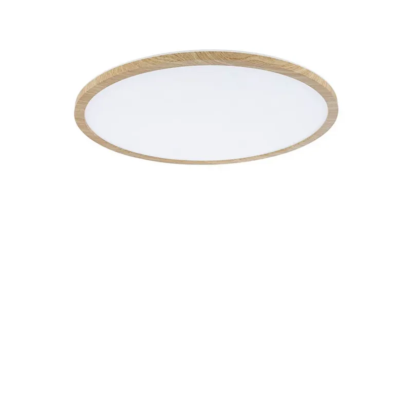 Cel mai vândut Panou LED Atria Shine Ø42 cm, finisaj lemn, IP44, 4000K, comutator