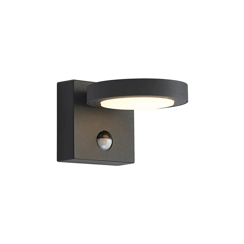 Cel mai bun preț Belna LED Aplica de Exterior w/Sensor Graphite - Lucande