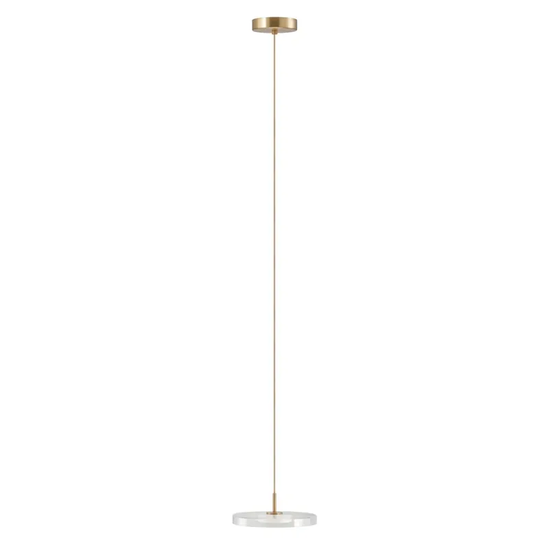 Mai ieftin Asteria Mini lampă suspendată LED alamă sticlă/metal 43cm - UMAGE
