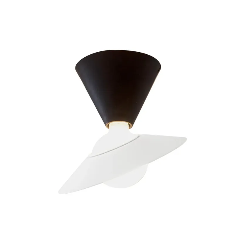 Livrare expres Plafonieră LED Fante, negru, 2.700 K - Stilnovo