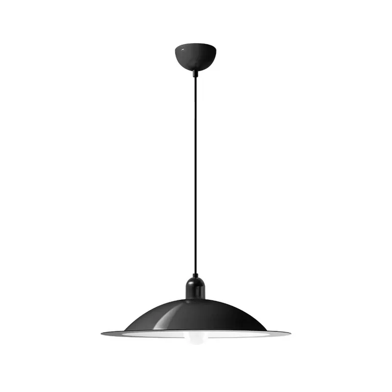 Lampiatta Lampă suspendată LED, negru, Ø 50 cm - Stilnovo Livrare expres