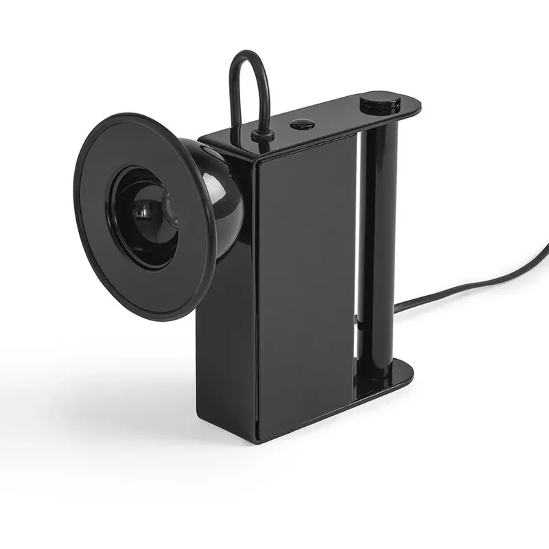 Premium Lampa de masă LED Minibox, negru - Stilnovo