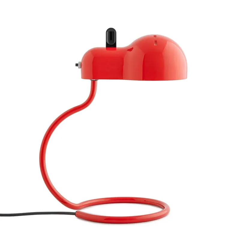 Lichidare de stoc Lampa de masă LED Minitopo, roșie, înălțime 39 cm - Stilnovo