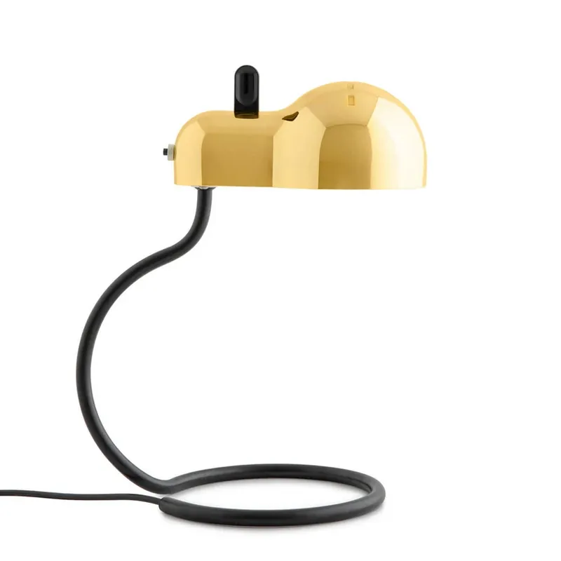 Lampa de masă LED Minitopo, auriu, înălțime 39 cm - Stilnovo Ofertă exclusivă