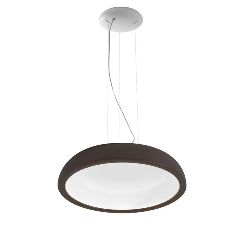 Lampă suspendată LED Reflexio, Ø 46 cm, maro - Stilnovo Preț mic