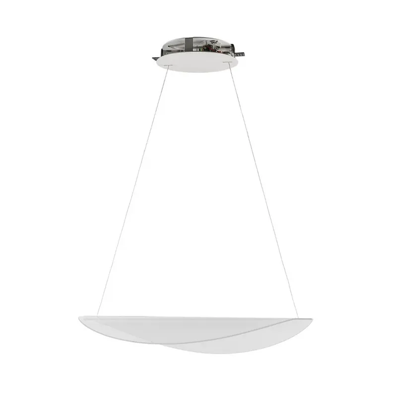 Preț redus Lampă suspendată LED Diphy, lungime 75,6 cm, alb - Stilnovo
