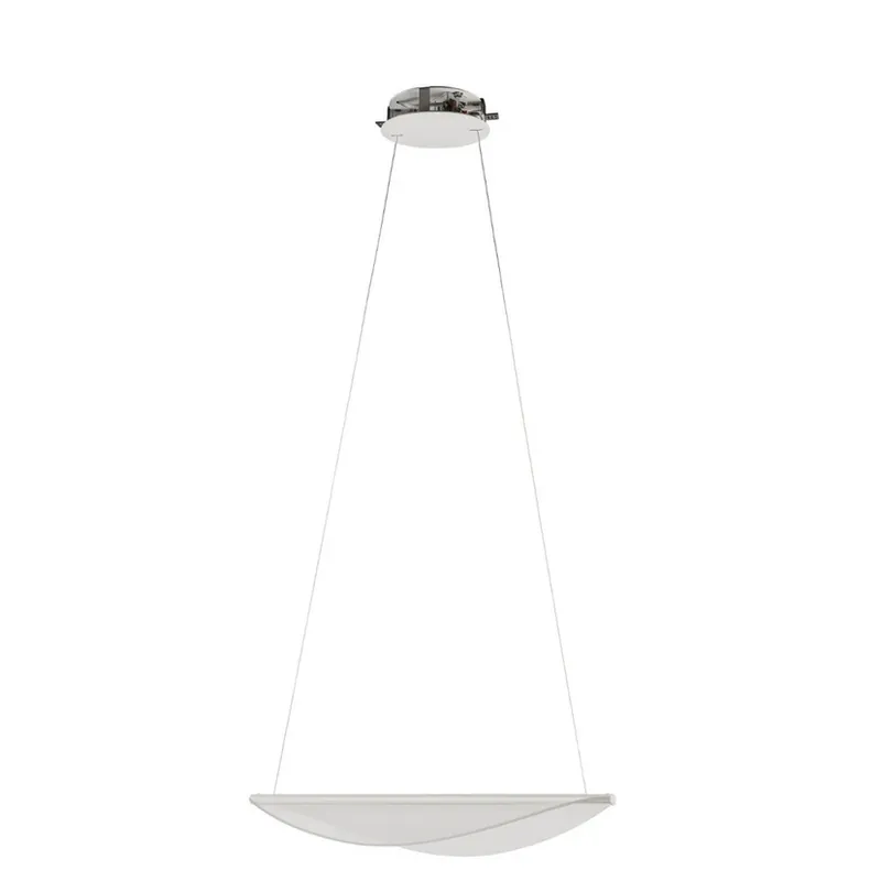 Lampă suspendată LED Diphy, lungime 53,6 cm, alb - Stilnovo Cumpără acum