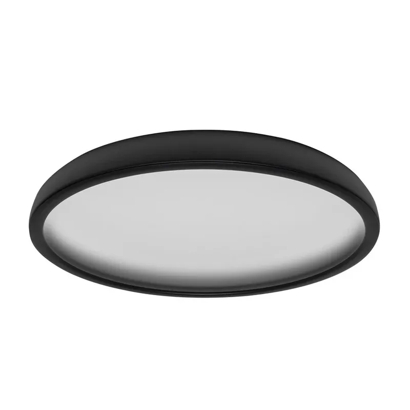 Plafonieră LED Reflexio, Ø 46 cm, negru - Stilnovo Ofertă specială