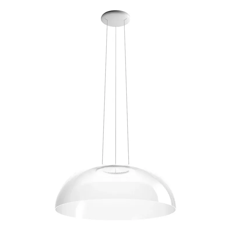 Lampă suspendată Demì LED, Ø 70 cm, transparentă, dimabilă - Stilnovo Ofertă exclusivă