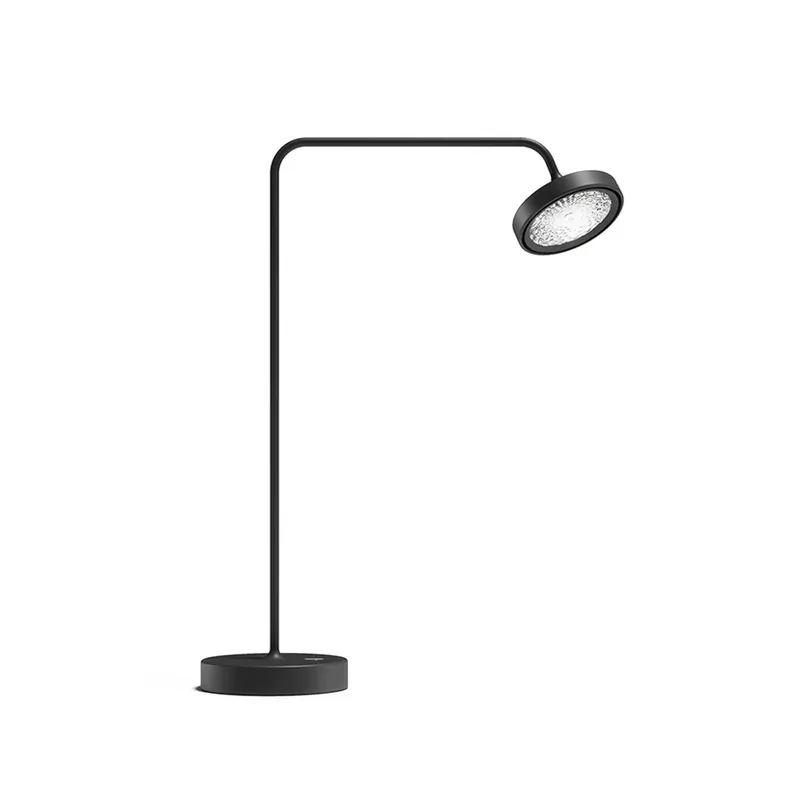 Lampa de birou cu LED Nivo, negru, înălțime 49 cm, dimabilă la 50° - Sigor Preț mic