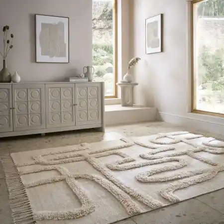 Cel mai vândut Covor Loma Wool Natural 160x230 cm, Flair Rugs