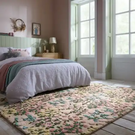 Cel mai vândut Covor Emilia Floral Ivoar 200x290 cm, Flair Rugs