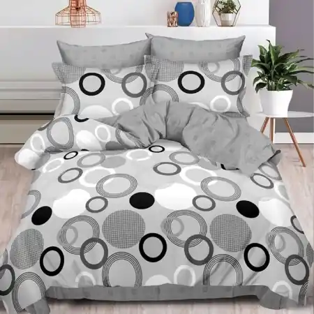 Bestseller Lenjerie cu elastic 180x200 Jess 6 Piese (Finet)