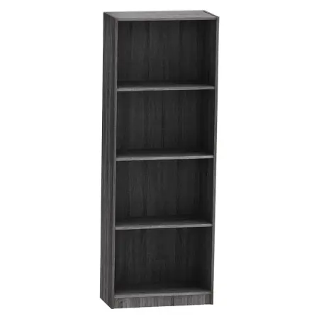 Bestseller Biblioteca Presley gri - wenge 60x30x167cm