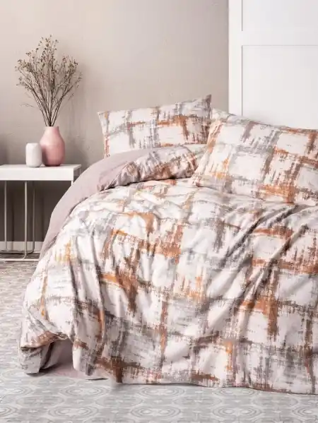 Lenjerie Farida Maro (Bumbac 100% Flanel) Mai ieftin