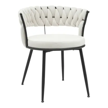 Reduceri Scaun catifea Alkia Pako World Negru 60x57x68 cm