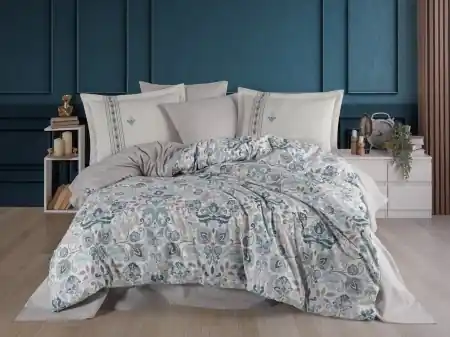 Mai ieftin Lenjerie Anabel Turquoise (Bumbac 100% Poplin)