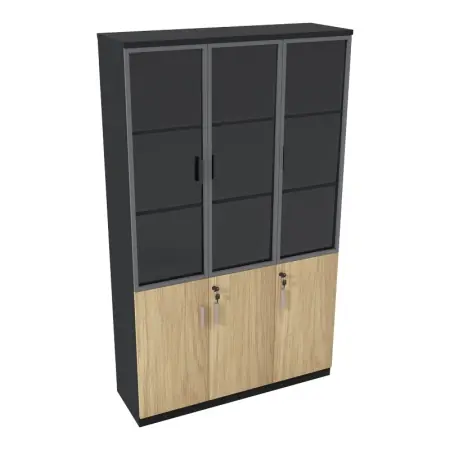 Biblioteca Lotus Natural 120x40x200 cm Cumpără online