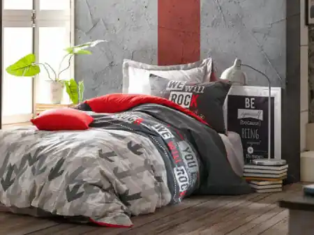 Cel mai vândut Lenjerie Copii Rock Rosie (Bumbac 100%)