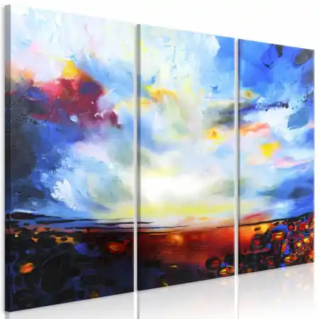 Tablou - Colourful Sky (3 Parts) 120x80 cm Reducere