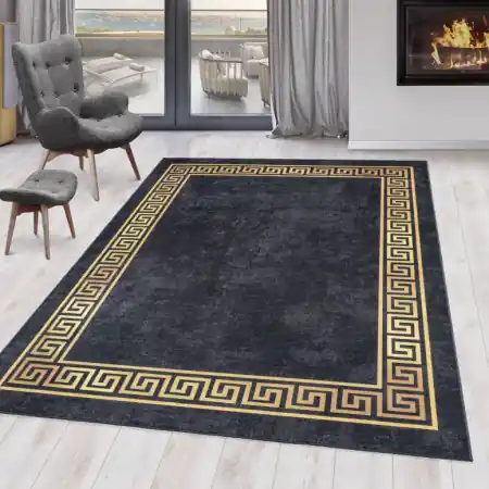Comandă acum Covor Fiesta Negru V2 140x200 cm
