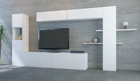 Ansamblu Comoda TV Maxi Alb Nu rata