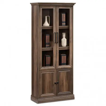 Biblioteca Mozart Walnut 78.5x38x188 cm Reducere extra