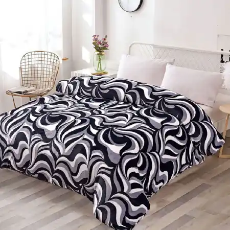 Patura Cocolino Black Illusion 200x230 cm Calitate înaltă