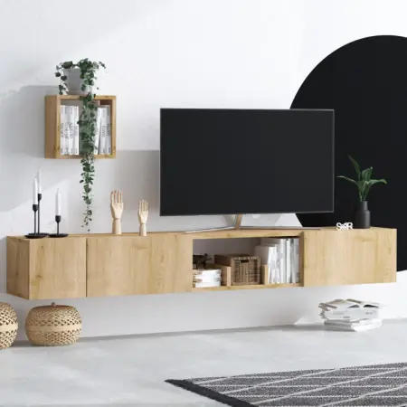 Ansamblu Comoda TV Avior Sapphire Oak Ultima șansă