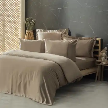 Preț redus Lenjerie Silky Bej (Satin Deluxe)