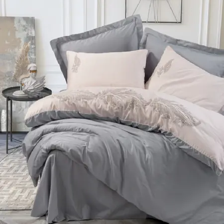 Lenjerie Sheen Gri (Satin Deluxe) Livrare expres