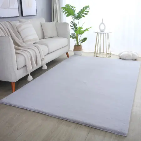Cel mai vândut Covor Pouffy V1 Argintiu 240 x 340cm