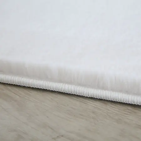 Calitate înaltă Covor Pouffy V1 Crem 200 x 200cm