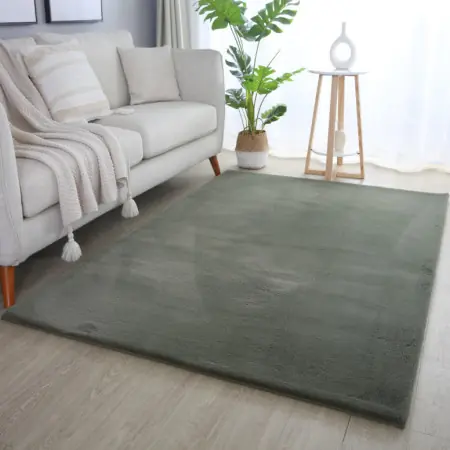 Ultima șansă Covor Pouffy V1 Verde 240 x 340cm