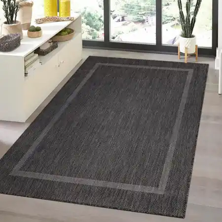 Calitate înaltă Covor Relax V1 Negru 240 x 340cm