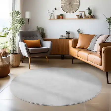 Bestseller Covor Sky V1 Argintiu 120 x 120cm