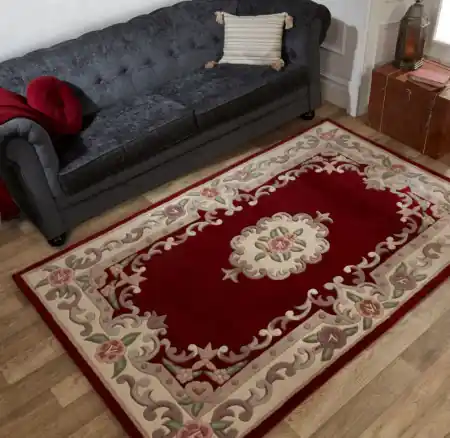 Covor Aubusson Rosu 120X180 cm, Flair Rugs Plată sigură