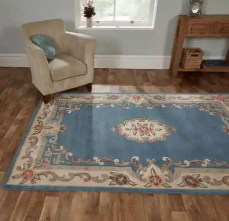 Covor Aubusson Albastru 150X240 cm, Flair Rugs Livrare expres