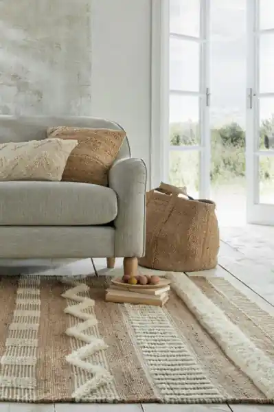 Cel mai bun preț Covor Medina Jute Natural/Ivory 200X290 cm, Flair Rugs