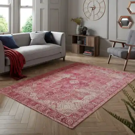 Covor Antique Traditional Roz 120X170 cm, Flair Rugs Reducere specială