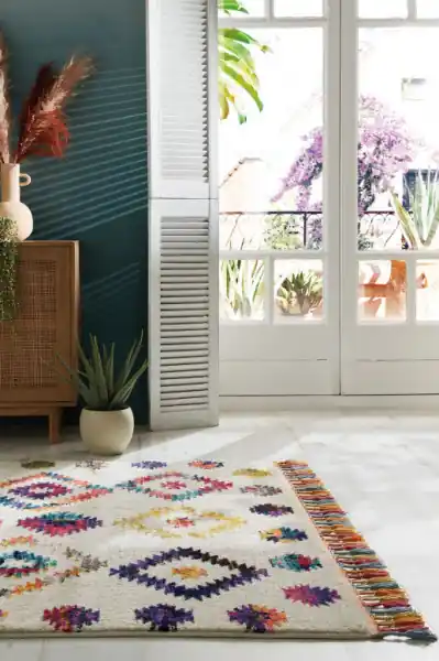 Covor Bohemia Crem 80X150 cm, Flair Rugs Ofertă limitată