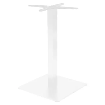 Ieftin Stalp picior suport blat masa bar Stofan metal alb 45x45x108 cm