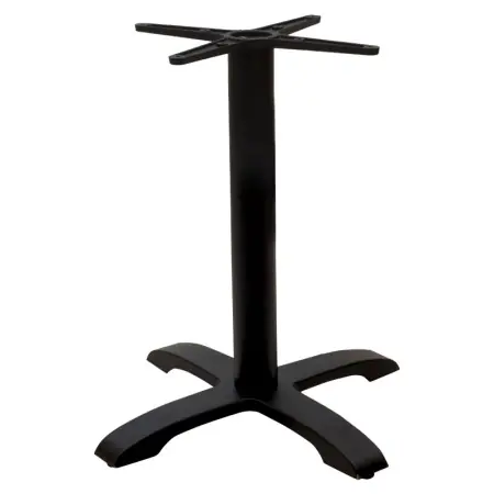 Reducere extra Stalp picior suport blat masa bar Ntona metal negru 40x40x108 cm